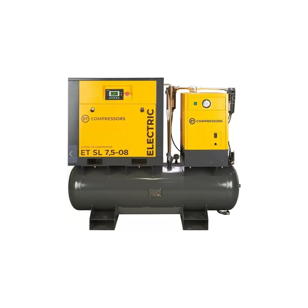 Изображение товара Компрессор винтовой ET SL 7,5-08-250 ES IP55
