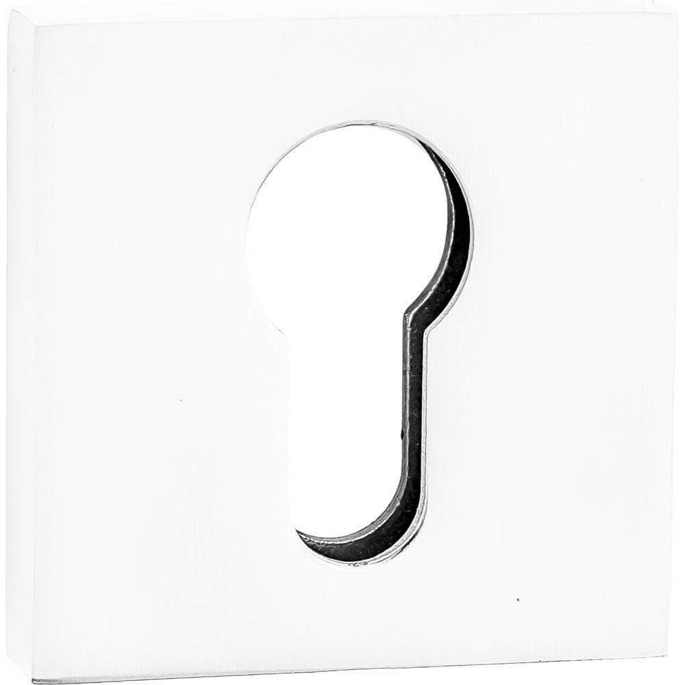 Квадратная накладка на цилиндр RENZ декоративная квадратная накладка под сувальдный ключ renz