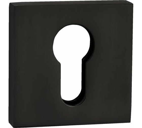 Изображение товара Квадратная накладка на цилиндр Ренц черный INET 03 B