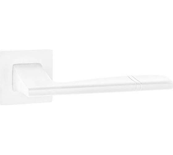 Изображение товара Дверная ручка Ренц Риволи матовый супер белый INDH 72-03 SW