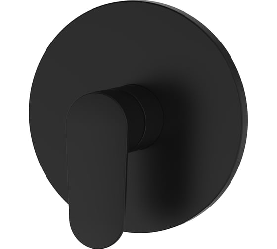 Изображение товара Смеситель для душа AQUATEK AQ1866MB НИКА (внешняя и скрытая часть), матовый черный 00000143108