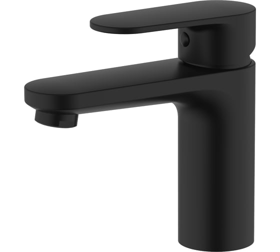 Изображение товара Смеситель для раковины AQUATEK AQ1810MB НИКА 90 без донного клапана, матовый черный 00000143067