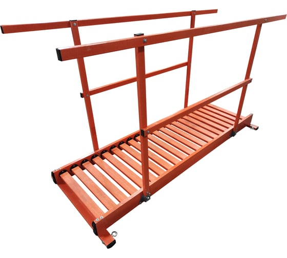 Изображение товара Мост стеклопластиковый диэлектрический Диэлектрик 2,5 метра, два поручня Д471671