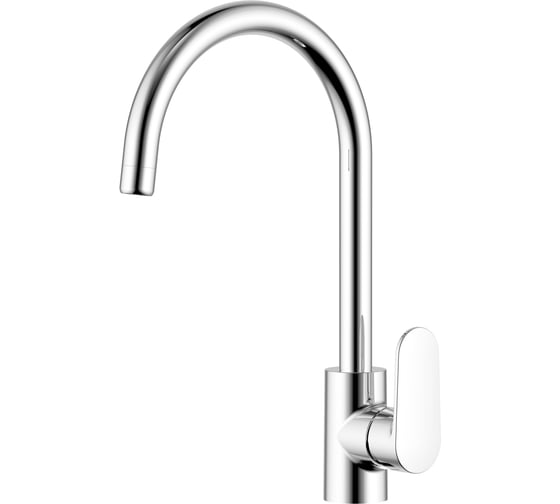 Изображение товара Смеситель для кухни  AQUATEK AQ1882CR НИКА (полукруглый излив) 00000143048