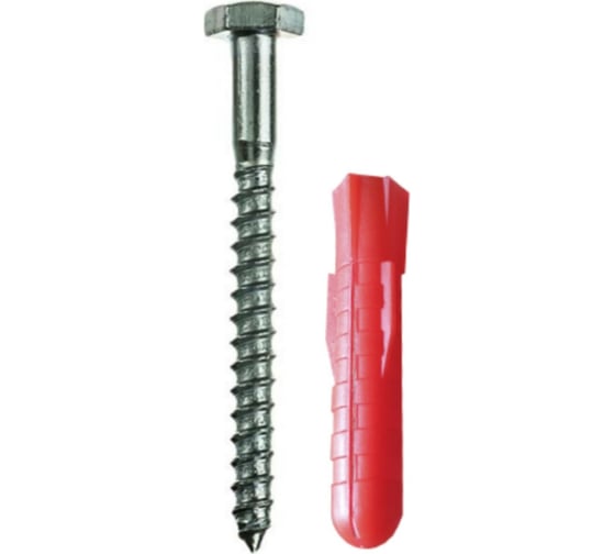Изображение товара Дюбель НАКРЕПКО с шурупом 16х80 25 шт. 102318