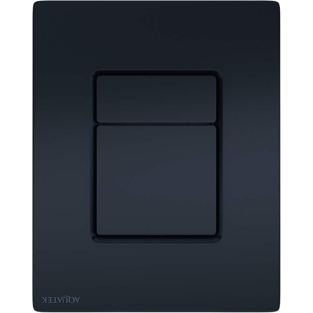 Изображение товара Панель смыва AQUATEK PNN-0000005 Черная матовая для унитазов