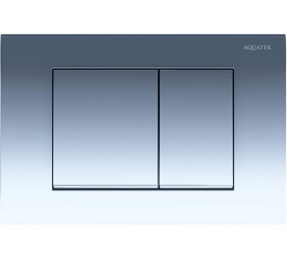 Изображение товара Панель смыва AQUATEK PNS-0000002 (001BQ) Xром для INSP-0000001 Pneumo S (клавиши квадрат) 00000144586