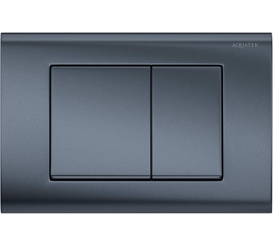Изображение товара Панель смыва AQUATEK PNS-0000004 (001C-1Q) Оружейная сталь матовая для INSP-0000001 Pneumo S (клавиши квадрат) 00000144587
