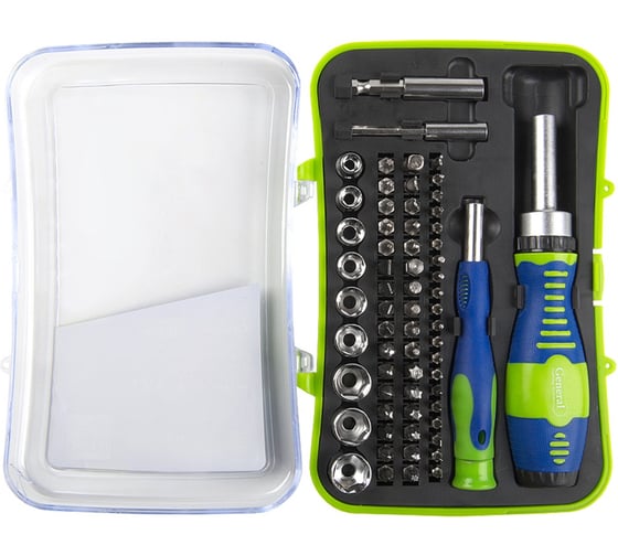 Изображение товара Набор отверток и насадок General Lighting Systems №1, 65 предметов, G-Tec 901210