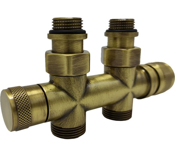 Изображение товара Узел нижнего подключения SR Rubinetterie прямой 1/2"х3/4"Е Бронза 0682-1500Z0E0