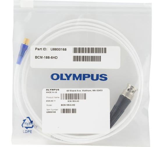 Изображение товара Армированный тефлоном кабельТехно-НДТ BCM-188-6 HD разъем BNC-Microdot, длина 1.8м 999950420