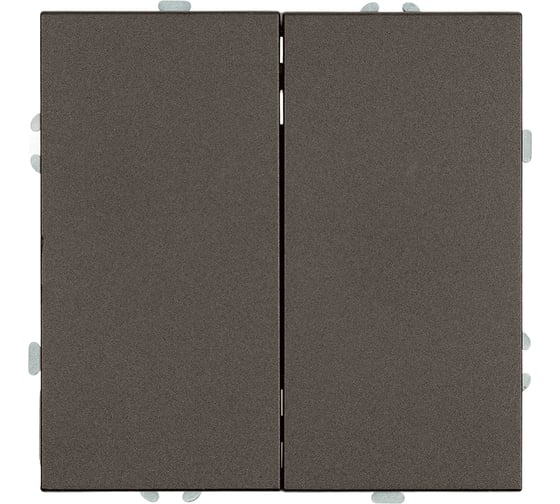 Изображение товара Переключатель 2-клавишный (механизм), 250В, 10А, серия Эмили, RSW10-51 STEKKER 49921