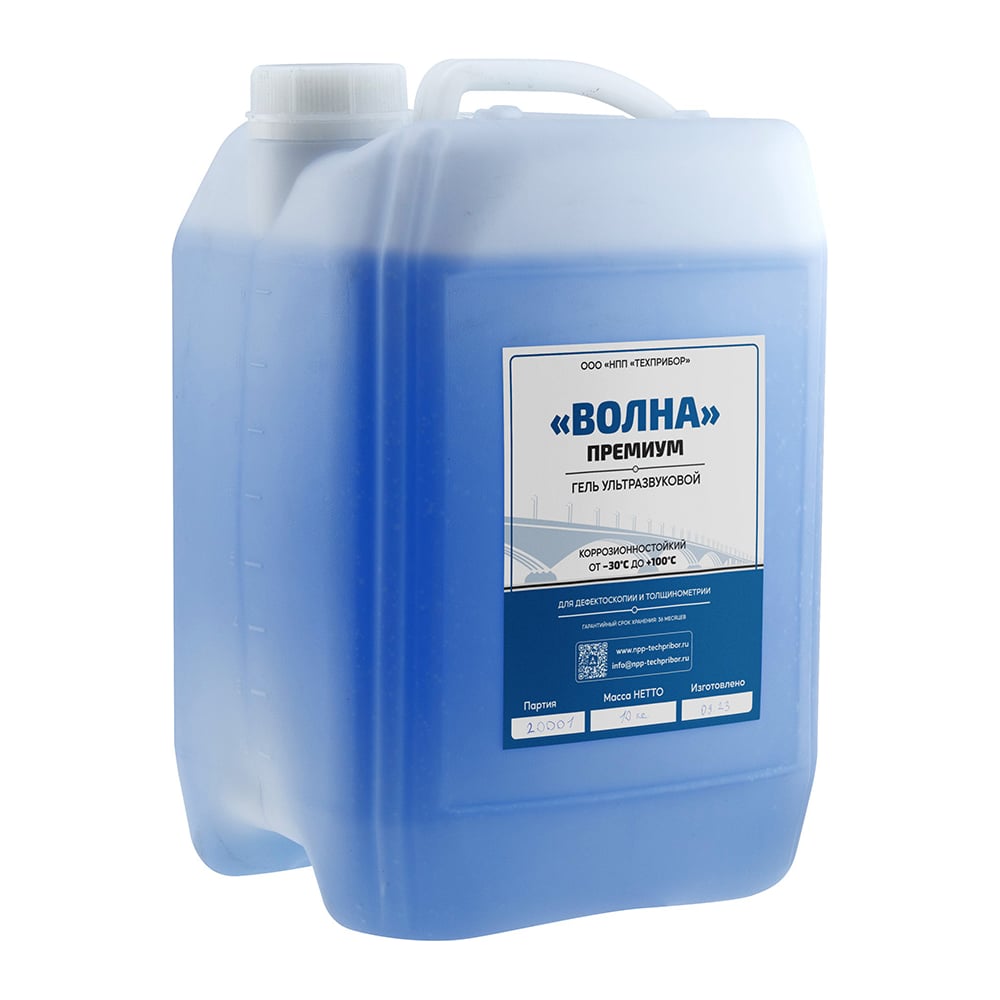 Изображение товара УЗ-гель ТЕХНО-НДТ Волна Премиум 10 кг для ультразвуковой диагностики