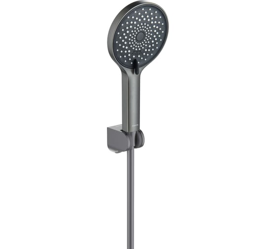 Изображение товара Душевой набор AQUATEK AQ2035BGM ЛУГАНО 3jet, оружейная сталь 00000145476