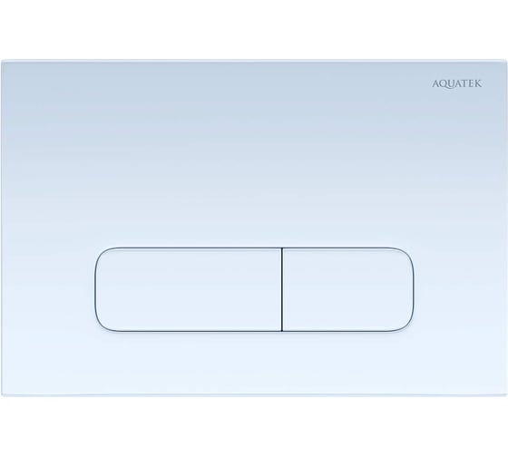 Изображение товара Панель смыва AQUATEK PNS-0000006 (002AQ) белая для INSP-0000001 Pneumo S (клавиши прямоугольная) 00000144590