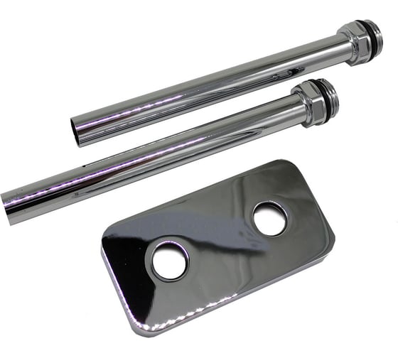 Изображение товара Комплект трубок и отражателей SR Rubinetterie трубок 15х1,0 с наружной резьбой 1/2х15, хром A494-1500CE15