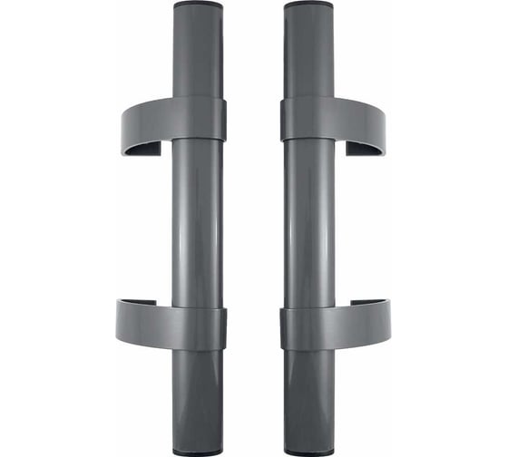 Изображение товара Ручка скоба БУЛАТ для аллюм. и ПВХ дверей, РС-03.345.7024, сер.графит, регулируемая (АРД-03) 17636