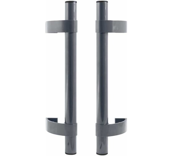 Изображение товара Ручка скоба БУЛАТ для алюм. и ПВХ дверей, РС-02.345.7024, сер. графит, регулируемая (АРД-02) 17622