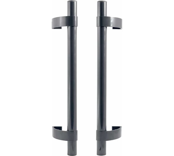 Изображение товара Ручка скоба БУЛАТ для алюм. и ПВХ дверей, РС-02.500.7024, сер. графит, регулируемая (АРД-02) 17631