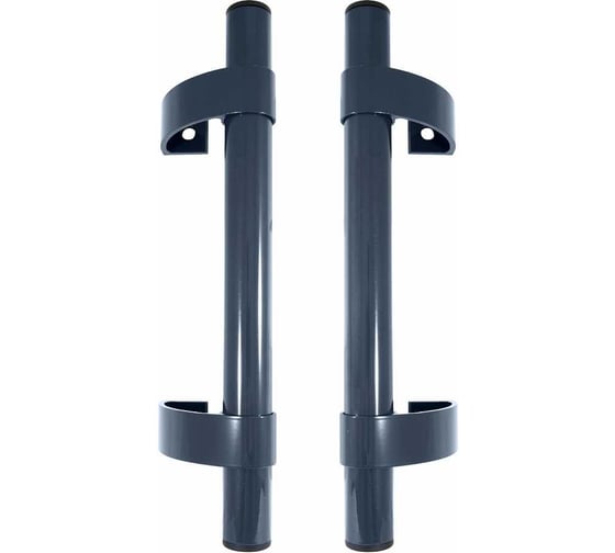 Изображение товара Ручка скоба БУЛАТ для алюм. и ПВХ дверей, РС-02.345.7016, антрацит, регулируемая (АРД-02) 17621