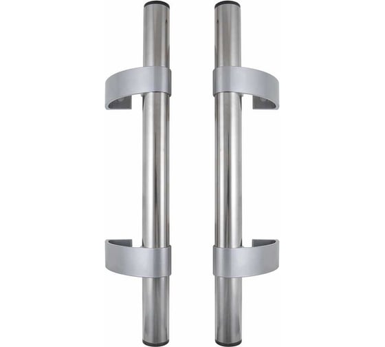 Изображение товара Ручка скоба БУЛАТ для алюм. и ПВХ дверей, РС-02.400.INOX, нерж. cталь 304, регулируемая (АРД-02) 17655