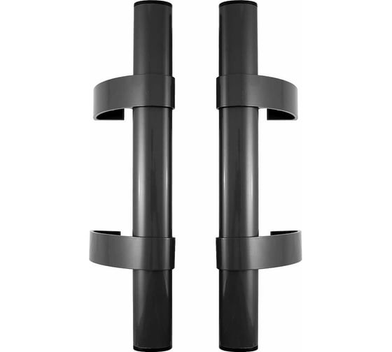 Изображение товара Ручка скоба БУЛАТ для аллюм. и ПВХ дверей, РС-03.500.9005, черный, регулируемая (АРД-03) 17648