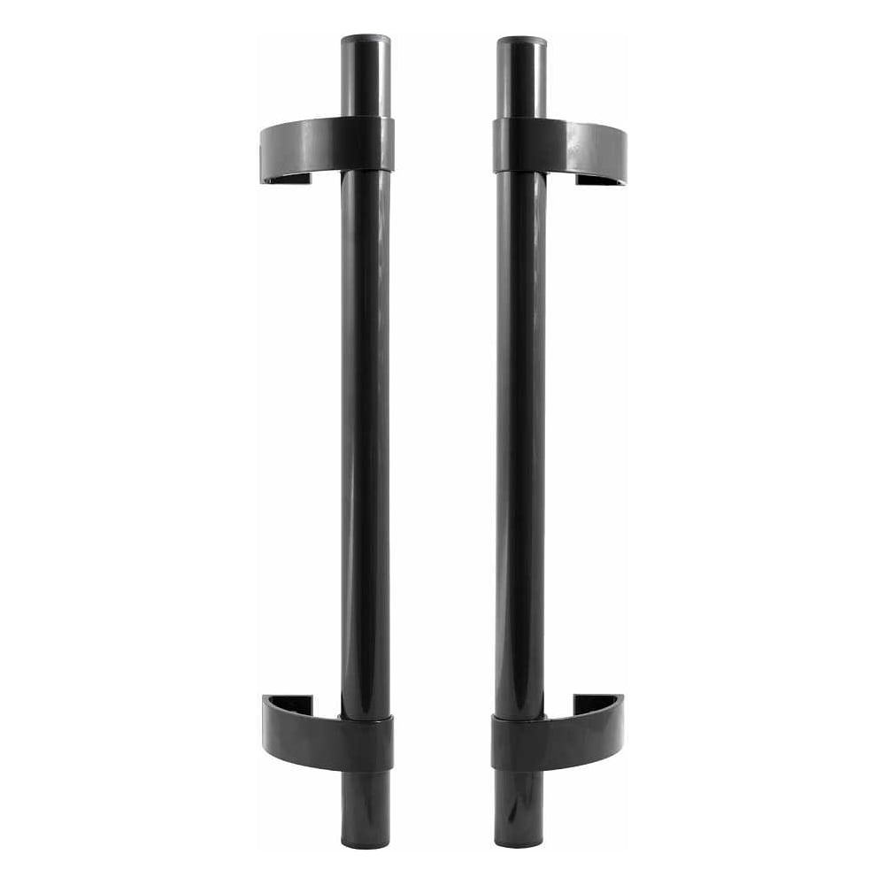 Изображение товара Ручка скоба БУЛАТ для алюминиевых и ПВХ дверей, модель РС-02.500.9005, черная, регулируемая