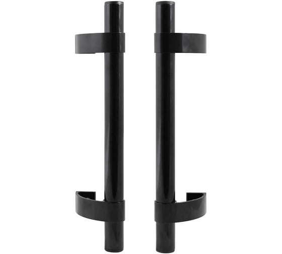 Изображение товара Ручка скоба БУЛАТ для алюм. и ПВХ дверей, РС-02.400.9005, черный, регулируемая (АРД-02) 17628