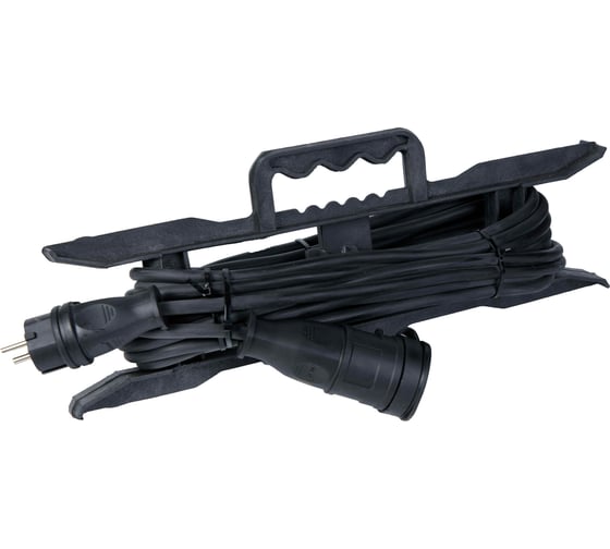 Изображение товара Силовой удлинитель на рамке АТЛАНТ КГ 3500 Вт 10м (с заземлением) 50027