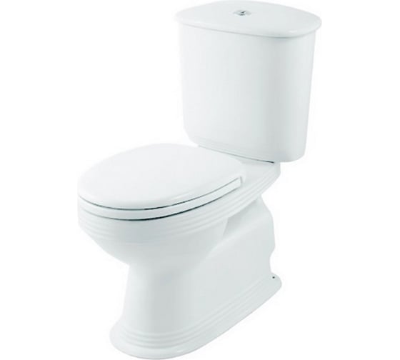 Изображение товара Унитаз-компакт Creo Ceramique MARSEILLE с крышкой микролифт MA1002 + MA1001N + MA1003
