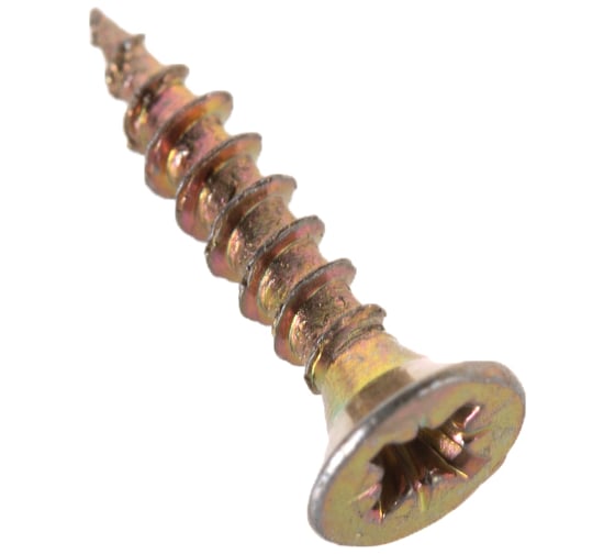 Изображение товара Шуруп НАКРЕПКО универсальный желтый 3х30 1200 шт. 203305