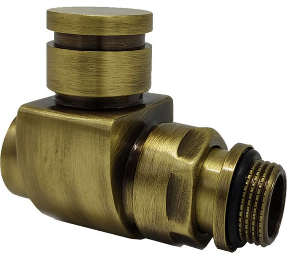 Изображение товара Прямой запорный вентиль SR Rubinetterie серия "Prestige & Minimal" 1/2", цвет бронза 0354-1500Z000