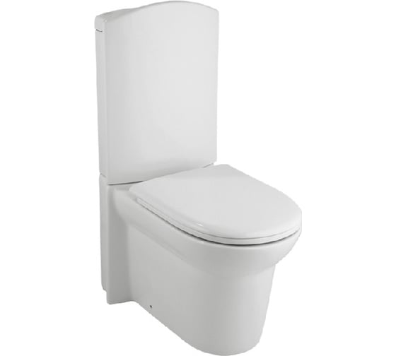 Изображение товара Унитаз-компакт с крышкой микролифт Creo Ceramique Le Mans LM1002+LM1001+LM1003
