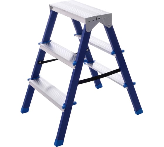 Изображение товара Стремянка STAIRS стальная двухсторонняя 3 ступени CS203