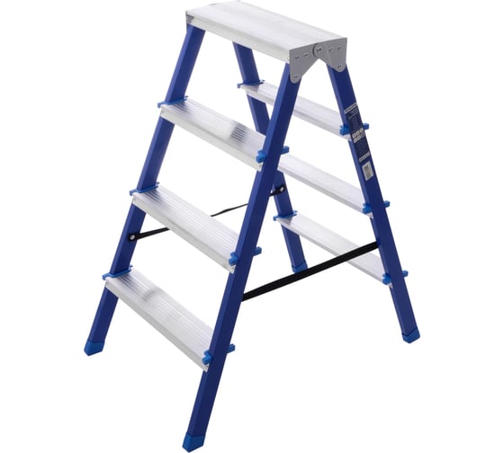 Изображение товара Стремянка STAIRS стальная двухсторонняя 4 ступени CS204