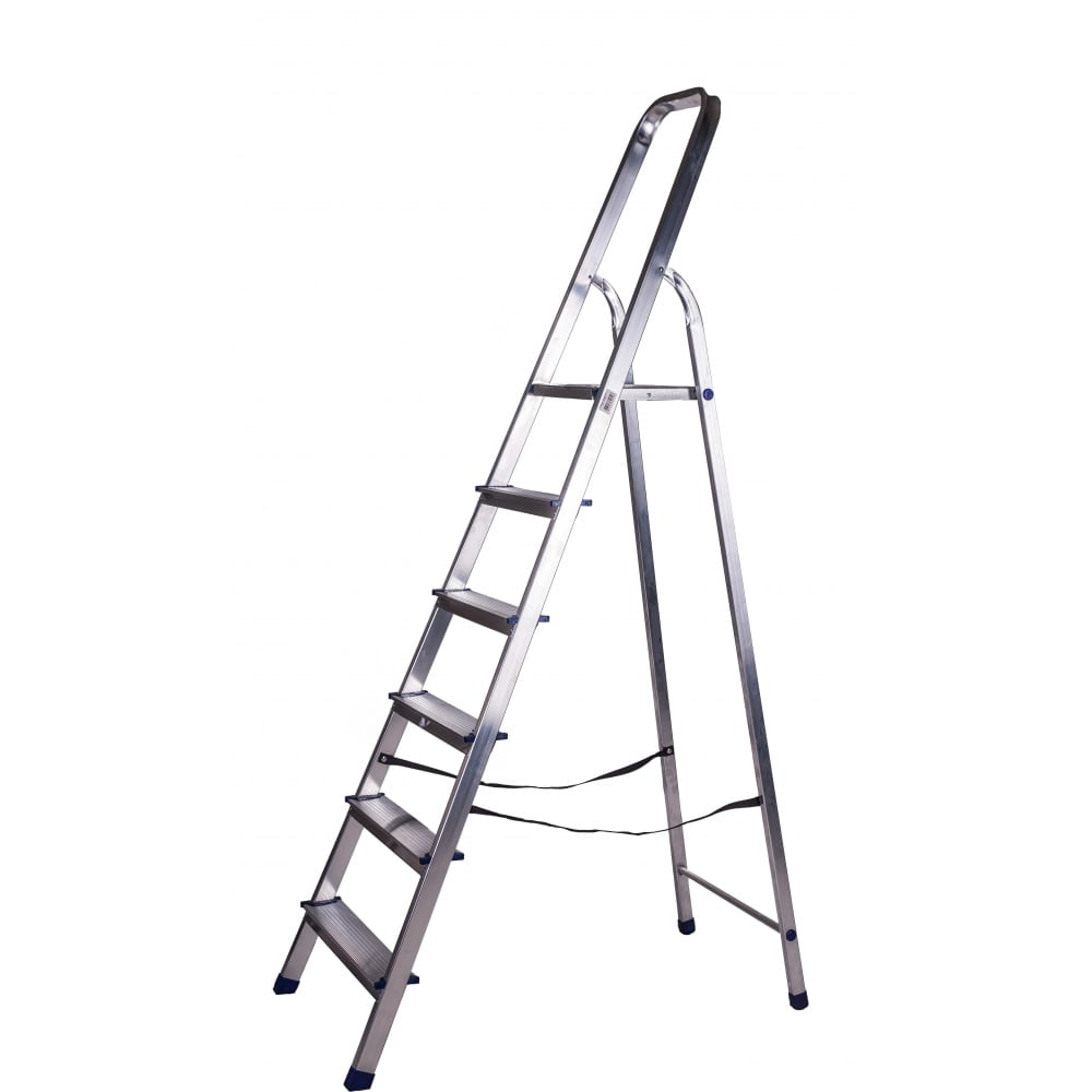 Алюминиевая стремянка STAIRS стремянка лестница телескопическая тундра раскладная алюминиевая 2 2 х 2 2 м