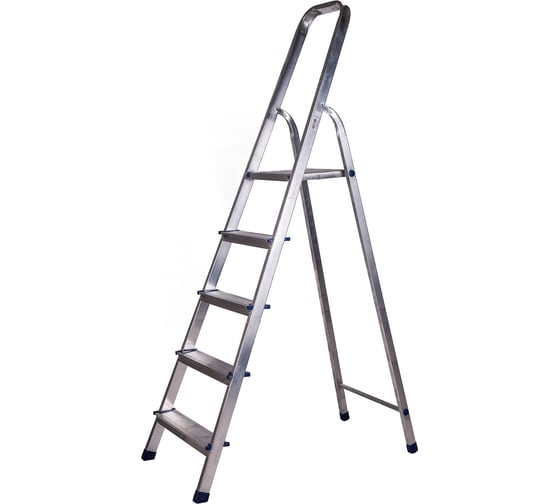 Изображение товара Стремянка STAIRS алюминиевая ЛАЙТ 5 ступеней AST05