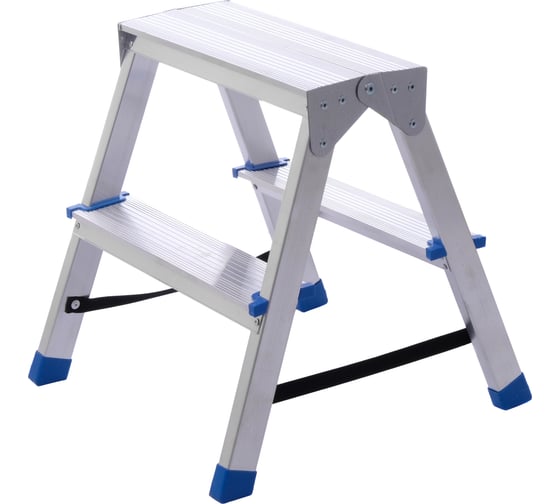 Изображение товара Стремянка STAIRS алюминиевая двухсторонняя 2 ступени AS202