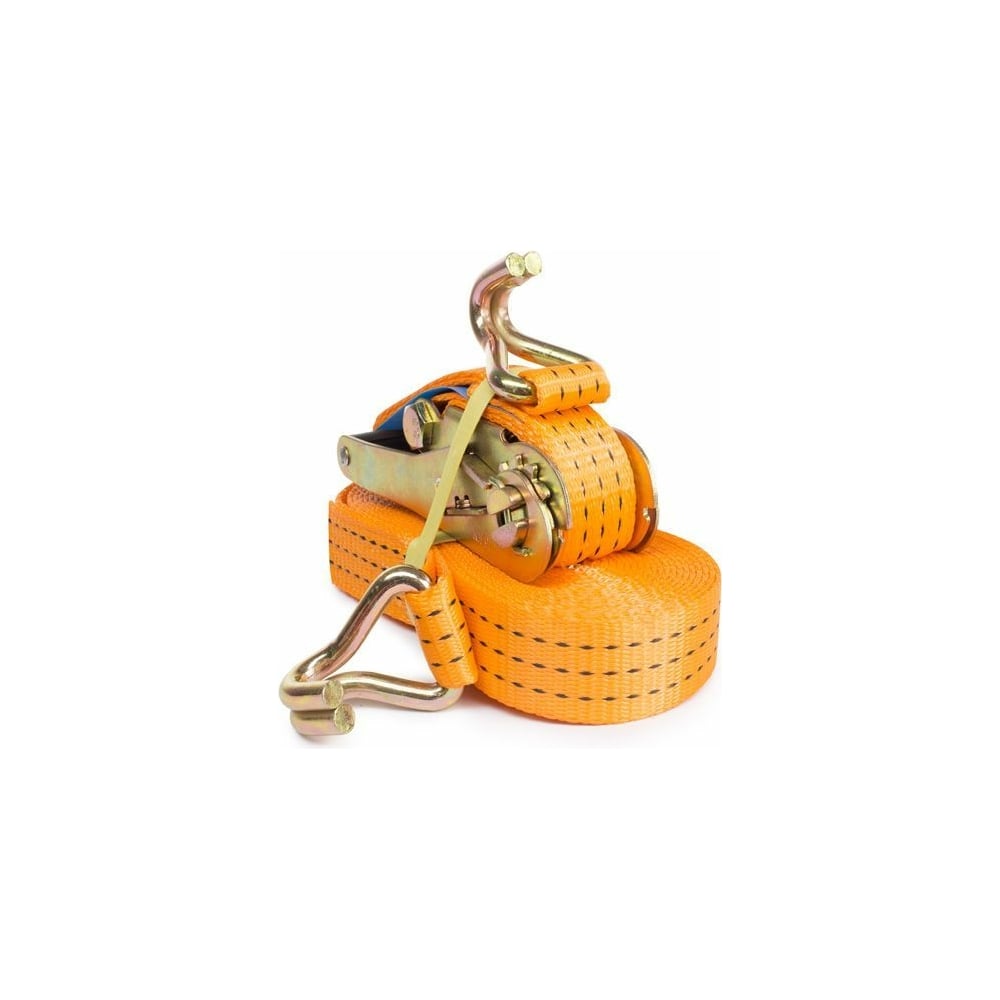 Изображение товара Стяжной ремень TOR 10/20 т 10 м 100 мм с крюками и фиксатором