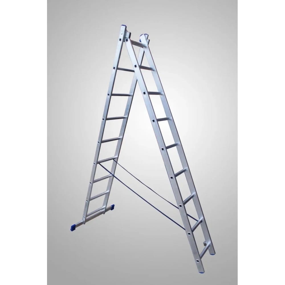 Универсальная двухсекционная лестница STAIRS пленка армированная леской protent чмз размер 2х10 м 20 м2 плотность 50 г м2