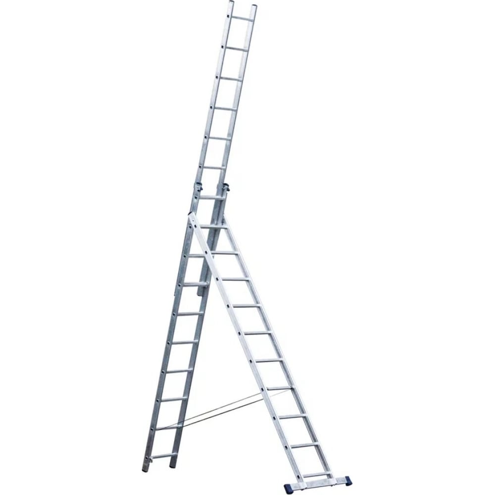 Универсальная трехсекционная лестница STAIRS, размер 277х44х16