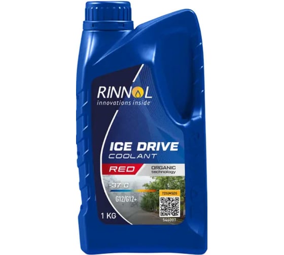 Изображение товара Жидкость охлаждающая RINNOL ICE DRIVE COOLANT RED 1 KG 546007