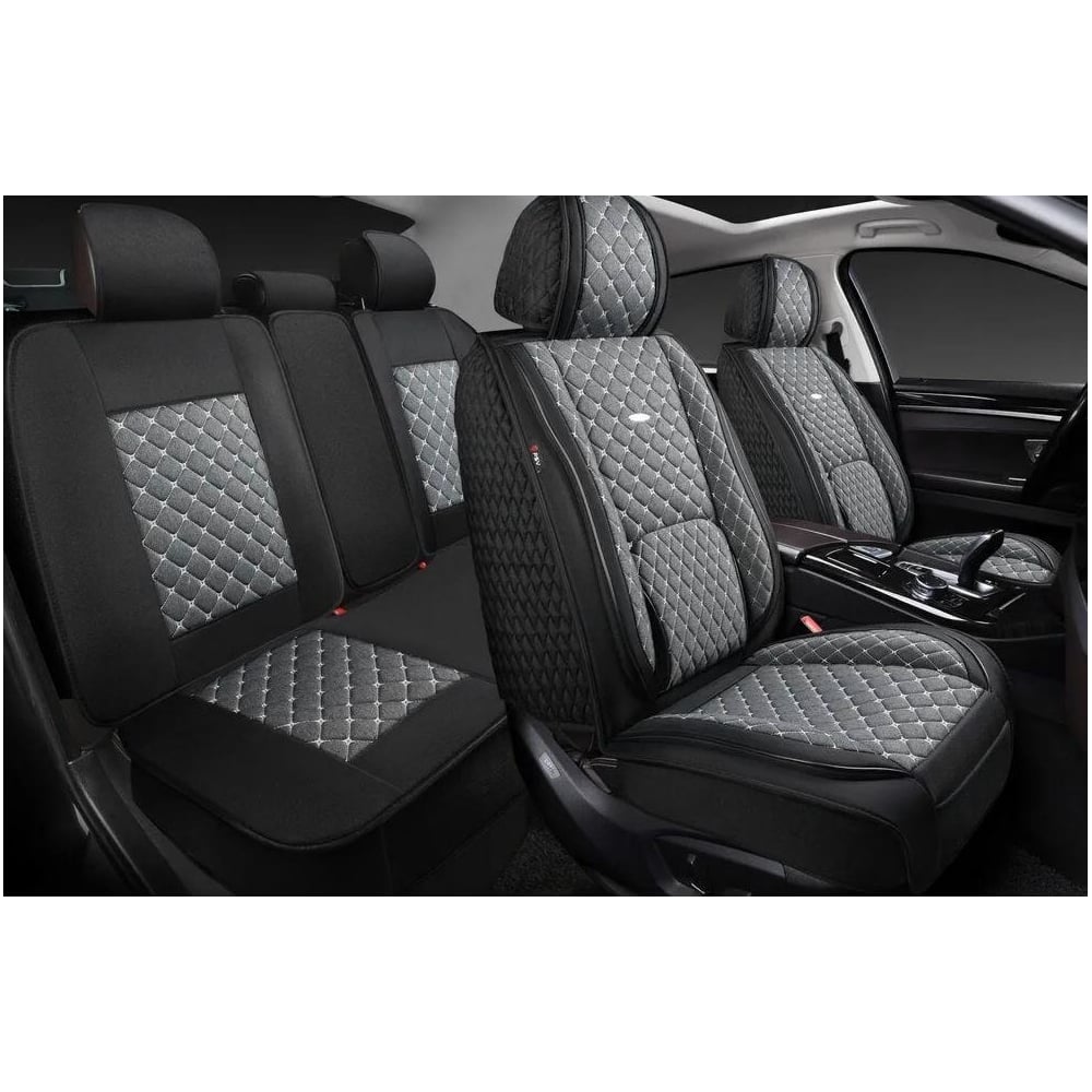 Изображение товара Комплект накидок PSV 5D Linum Len универсальный для салона автомобиля