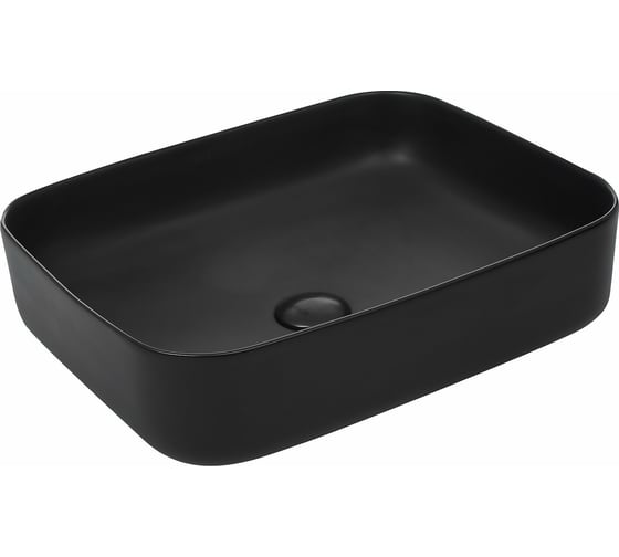 Изображение товара Раковина Azario 500x420x160 мм, черная AZ-2195-MB