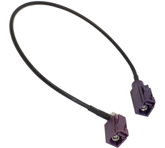 Изображение товара Высокочастотный разъем RUICHI FAKRA TYPE D-JR/D-J RG174 30cm 127003