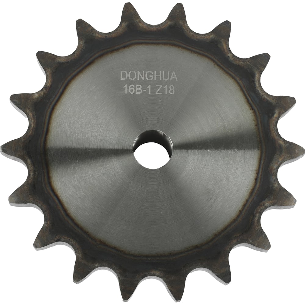 Изображение товара Звездочка со ступицей под расточку для цепей 16B-1 с калеными зубьями DONGHUA