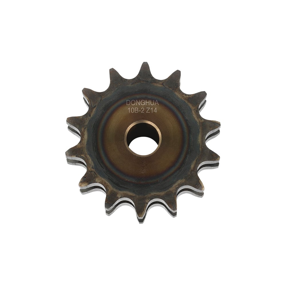 Изображение товара Звездочка со ступицей под расточку DONGHUA 14 зубьев для цепи 10B-2
