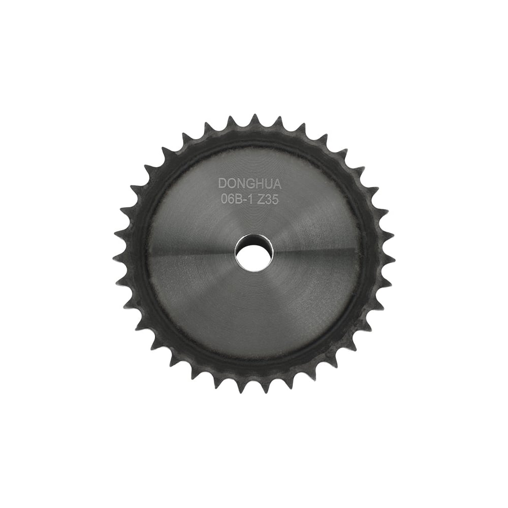 Изображение товара Звездочка со ступицей под расточку DONGHUA 35 зубьев для цепи 9,525 мм