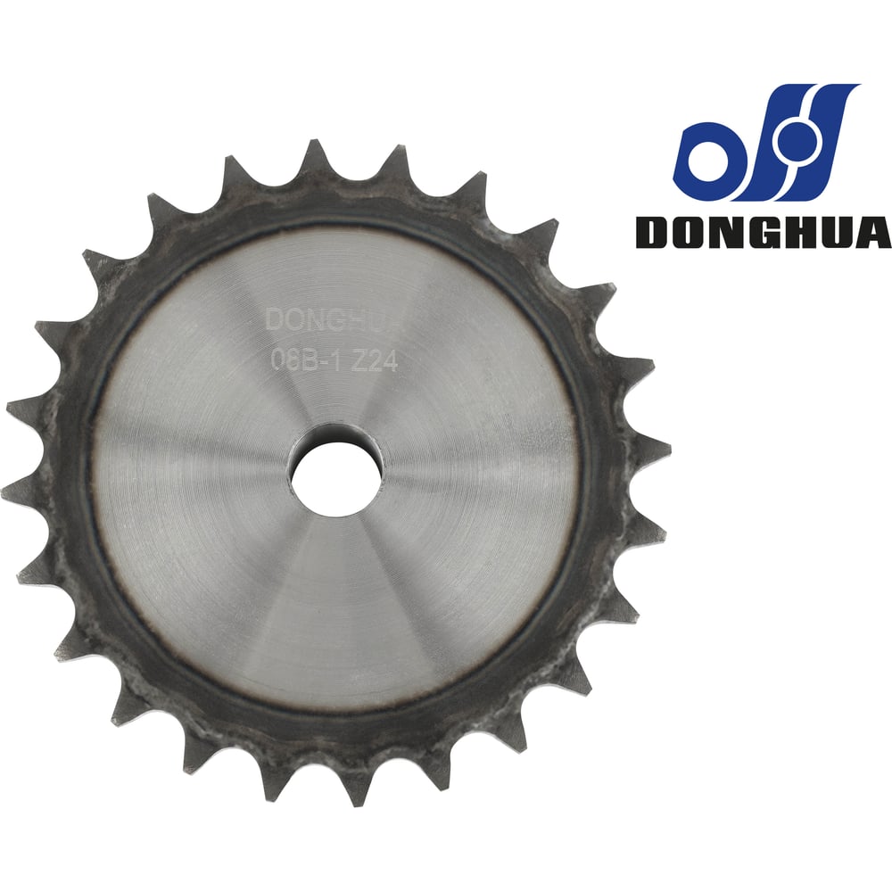 Изображение товара Звездочка со ступицей под расточку DONGHUA 24 зубья шаг 12,7 мм для цепи 08B-1