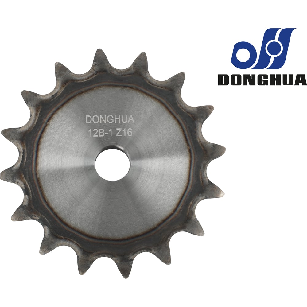Изображение товара Звездочка со ступицей под расточку DONGHUA для цепи 19,05 мм с калеными зубьями